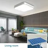 Güneş Bahçe Işığı Led Tavan Işığı 50W 100W 150W 6m telli kapalı güneş panel lambası, uzaktan kumanda, ışık sensörü, koridor balkonu, kabin, RV, acil durum, kamp