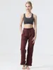 LU LU LEMONS Outfit Designer Yoga Lemens Yoga Tanzhose High Gym Sport Entspannte Dame Lose Damen Sportstrumpfhose Jogginghose Femme kostenloses Stirnband