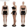 Women's Tracksuits Sexy Club Outfits Women See Through Lace Lingerie 2 Two Piece Set Bralette Crop Top and Shorts Matching Sets D57-EE13 T230515