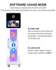 DSLR Photo Booth Machine Touch Screen da 15,6 pollici Selfie Kiosk Camera Photo Booth per eventi di feste