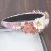 Hair Clips Arrival Unique Designs Baroque Exaggerated Flowers Crown Headpieces Princess Wedding Dress Handmade Beads Accessories