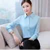 Damenblusen, koreanisches Slim-Fit-Mode-Damenhemd, weiße Bluse, Frühling, Sommer, Bürodame, Arbeitsoberteile, Business-Hemden, Blusas Femininas