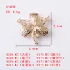 Charms 30pcs/lot liga dourada com charme de formato de flor de cristal para roupas jóias diy fazendo acessórios para encontrar