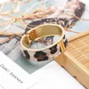 Bangle Vintage Punk Leather Bracelets & Bangles Word Wide Charm Cuff Wrap Bracelet For Women Personality Jewelry