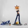 Action Toy Figures Anime Yu-Gi-Oh! Duel Monsters Yami Yugi Atem Action Figur 20cm Artfx J - 1/7 PVC Collection Model Dolls Toys for Boys Presents