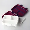 벤토 박스 실용적인 누출 방지 도시락 상자 고용량 휴대용 벤토 박스 홈 오피스 학생 피크닉 과일 보존 음식 용기 230515