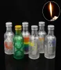 Rolig lättare flaskformad Fashion Butane Gas Refillable -tändare Creative for Cigarette Home Decorative1871046