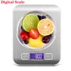 Balance de cuisine numérique 5 kg/10 kg alimentaire multifonction en acier inoxydable 304 balance affichage LCD mesure grammes onces cuisson cuisson