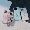 Ontwerper YS telefoonhoesjes voor iPhone 15 14 13 12 Pro Max Hi Quality portemonnee 18 17 16 15pro 14pro 13pro 12pro X XS 7 8 Plus luxe hoesje met logo doos verpakking meisjes vrouw DSH