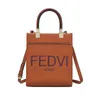 Designer Bag 2024 New 50% Fashion hand Net-red same portable Tote Fenjia printed women's sense one-shoulder messenger