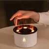 Apparater xiaomi 2022 Ny manetflamma luftfuktare 350 ml eterisk olja diffusor eteriska oljor cool dimsprutan med nattljus