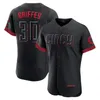 #44 Elly De La Cruz Reds Cincy 2024 Home Player Jersey Joey Votto Jonathan India Luke Maile Tyler Stephenson Nick Lodolo Pete Rose Alexis Diaz 2023 City Connect Jerseys