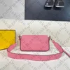 핑크 수 가오 여성 어깨 가방 핸드백 디자이너 크로스 바디 가방 패션 지갑 소 가죽 최고 품질의 대용량 메시지 쇼핑 가방 5color lomgkamg-230511-92