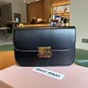 Deluxe MIU Crossbody Bag Designer Bags Fashion Women's Leather Small Bag Sliding Shop Roster Flip Micro -Lock Lock Classic handbag Shoulder Bag