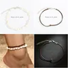 Anklets Bohemian Shell For Women Handmade Leather Woven Natural Foot Jewelry Summer Beach Bracelet Ankle On Leg Drop Delivery Dhgarden Dhyei