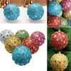 Dekoracja imprezowa Rhinestone Bloberbles Bombs Buls Balls świąteczne drzewo wiszące ornament Navidad Year Bolas de 8cm