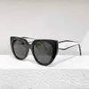 Дизайнерская треугольная подпись прохладные солнцезащитные очки роскошные супер высококачественные онлайн -онлайн -знаменитость Tiktok Star Тот же стиль женский универсальная мода PR14WS