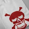 Camisetas masculinas pirata de crânio engraçado pirata impressa na manga curta tshirts de verão algodão casual top tee streetwear