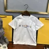 23SS Baby Set Kid Sets Kids Designer Cloder Cround Sheam Pure Cotton Color Logo Print