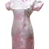 Dwuczęściowa sukienka czarne tradycyjne chińskie kobiety qipao seksowne krótkie mini cheongsam ręcznie robiony guziki duży rozmiar 3xl 4xl 5xl 6xl 230512