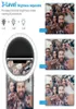 USB Ladung Led Selfie Ring Licht Handy Objektiv LED Selfie Lampe Ring für iPhone für Samsung Xiaomi Telefon Selfie Licht1573176