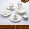 Учебные посуды наборы Jingdezhen Swan Bone Ceramic Dableware Set Set Set Set Bow