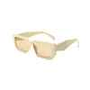 Kadınlar için klasik yrand güneş gözlüğü yan mektup tasarımcısı güneş yasses polarize ylack beyaz gözlük seyahat