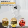 Storage Bottles Pickles Jar Dry And Wet Dispenser Olives Hourglass Container For Home Kitchen Separator Organizer