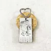 Personlig kalendernyckelring PO Kalender Key Chain Hand Stamped Calender Engrave Po Keychain Picture Keyring Custom Gift 2256Q