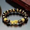 Strand Brave Troops Beads PixiU Bracelet para homens casal de homens trazem braceletes da Lucky Wealth feng shui