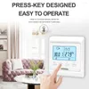 Smart Home Control 110V-230V Termostato per riscaldamento LCD Regolatore di temperatura programmabile da parete digitale programmabile per pavimento