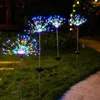 Cordes Veilleuse Énergie Solaire LED Lumière Pissenlit Jardin Extérieur Décor De Fête De Mariage