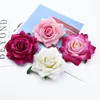 Decorative Flowers 50/100 Pieces Artificial For Home Decoration Wedding Bridal Accessories Clearance Diy Gift Box Scrapbooking Bride Brooch