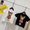 Fashion Kids Clothing Boys Girls T-shirts Designer Kinderen T-shirts Baby Kid Luxury Brand Top T-stukken klassieke brief Gedrukte kleding Dhgate