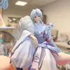 Akcja Figury 14 cm inuyasha anime figura miyagako sesshomaru akcja Rysunek 1514# Inuyasha Figure Model Doll Toys