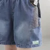 Jeans pour femmes short denim de jupe de jean pour femmes vêtements féminins