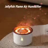 Apparater xiaomi 2022 Ny manetflamma luftfuktare 350 ml eterisk olja diffusor eteriska oljor cool dimsprutan med nattljus