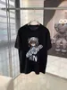 Camiseta de diseñador para hombre Bolsa de oso Logotipo de impresión clásica Marca correcta Versión correcta Moda Casual Verano Manga corta T230515