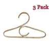 Hangers 3 stks rattan kledinghanger stijl Kinderkleding Organisator Rack 1 PCS Hooks Hat Hanging Hook Haakstoffenhouder