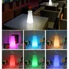 Vasen Einfache LED-Leuchtvase, dunkle dekorative Außenleuchte, romantische Valentinstag-Esstischdekoration, nordische Heimdekoration