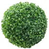 Kwiaty dekoracyjne zielone kule liściowe ozdoby domowe wiszące rośliny wiszące rośliny sztuczna trawa ozdoba sufitowa wewnętrzna topiary