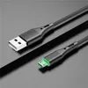 Cavi micro USB di tipo c Led intrecciati 3A Ricarica rapida per caricabatterie Samsung Galaxy Android Mobile