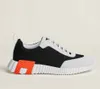 SNEAKER Bouncing di lusso Scarpe casual da uomo sneakers da passeggio estive in pelle di vitello bianco nero Scarpe da ginnastica leggere con lacci suole in gomma basse con scatola 38-46