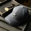 God Gray/American Fashion Hat Rich Essential Hard Top Baseball Cap Men's and Women's High Street Deep Top Duck Hat