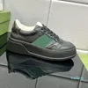 Hommes Chaussures Habillées Mode Casual Dame À Lacets Designer Sneaker Blanc Noir Femmes Gym Épais