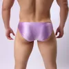 Onderbroek sexy ondergoed mannen korte shorts man solide slank u convex pouch hoge taille briefs mannelijk calzoncillo cueca s-xl