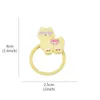 16163 Sweet Baby Girls Hair Rope Resin Cartoon Unicorn Alpaca Kids Hair Ring High Elastic Hairband Children Hairs Rings