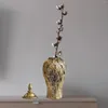 Bottiglie di stoccaggio Vaso di fiori in ceramica Temple Box Zenzero per tavolo Cucina domestica