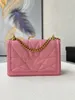 Chain metal pearl inlay 2023 New Fashion Casual Women's Bag Shoulder Crossbody Bag