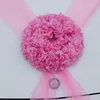 Dekorativa blommor Bröllopsdekoration Artificial Car Garland Set Pompoms Silk Flower Wreath Diy Table Centerpieces Arrangement